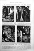 Old Stump Cross Caverns Stalagmites Chic Cosy Fur Trimmed Models 1922 20th