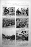 Old Print Turkish Triumph Asia Minor Kemal Troops Francis Gore-Brown 1922 20th