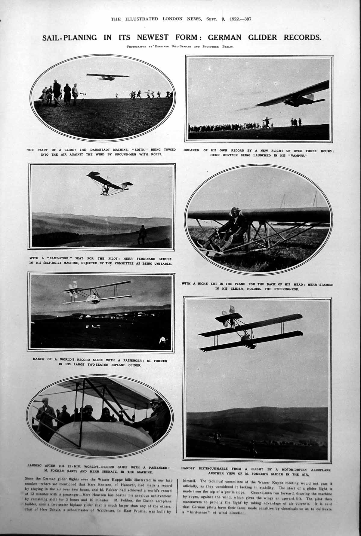 Old German Glider Records Mitja Nikisch Stanley Lupino Cyril Maude 1922 20th