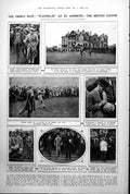Old Prince Wales Golf St Andrews Esquimaux Fur Traders Ice Breaker 1922 20th