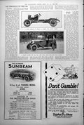 Print Crossley Car Olympia 12-14 Hp Chassis Ethel Levey 11.9 Hp Citroen 1922