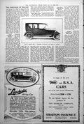 Antique Old Print Barker Body Rolls Royce Car Olympia Daimler B S A Cars 1922
