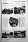 Old Print Monte Carlo Casino Harbour Golf Links Beatrice Lillie Auriol Lee 1922