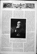 Antique Print Louise Mountbatten Crown Prince Sweden Damaged Raeburn 1923 0 20th