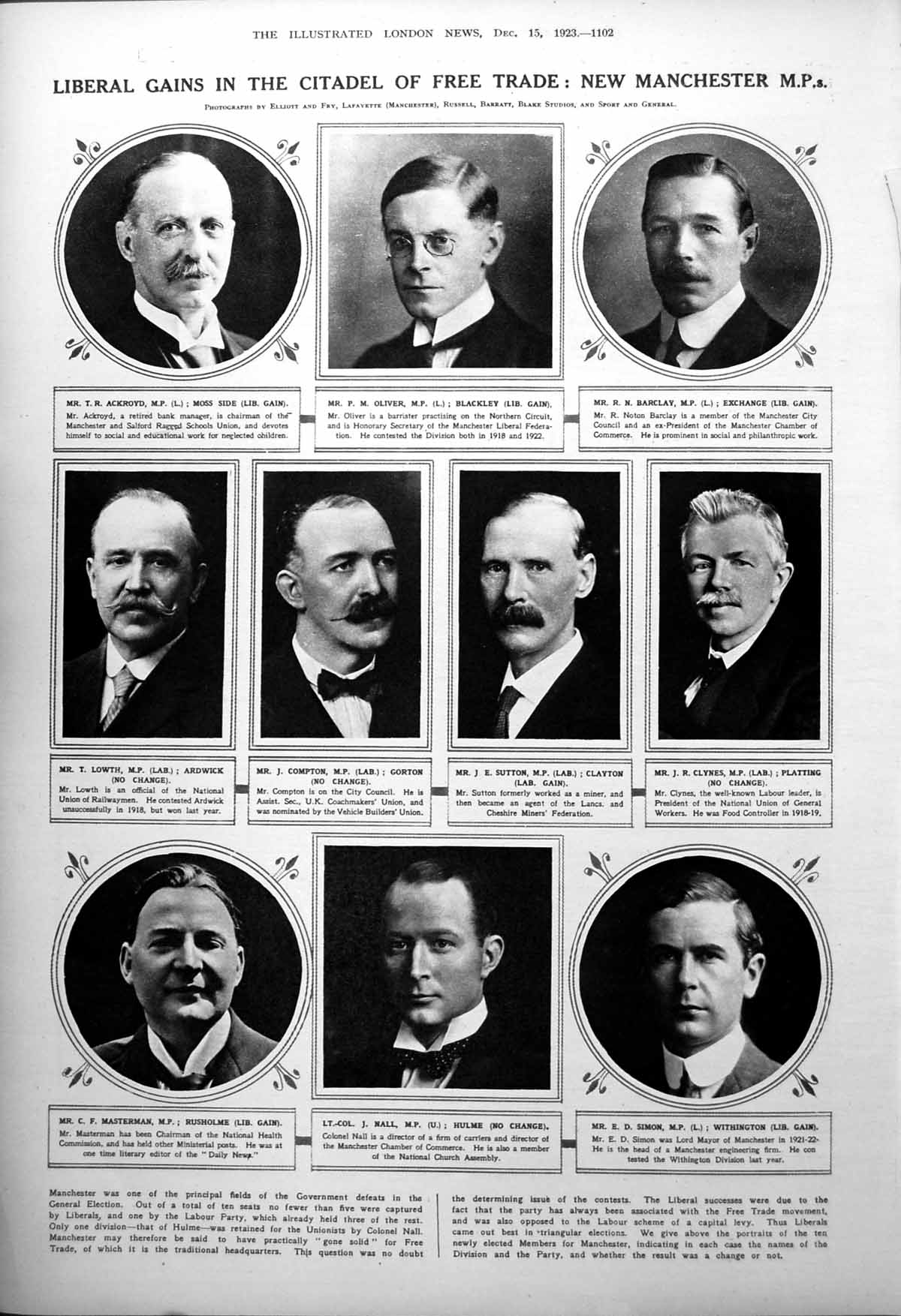 Antique Old Print Varsity Rugger Tutankhamen Prince Wales Sandown Park 1923