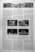 Old Print Ancient Modern Obelisk Raising Methods J Ramsay Macdonald 1923 20th