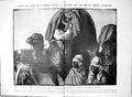 Antique Print Ladies Dresses Evening Listening To Christmas Broadcast 1923