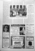 Old Print Portsmouth Pageant ?Charles Dickens? Characters From Works 1923 20th
