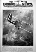 Old Bombing Battleship From Air King Queen Guests Duke Richmond 1923 20th