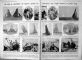 Old Print Damaged King As Yachtsman Britannia Incidents Cowes Week 1923 20th