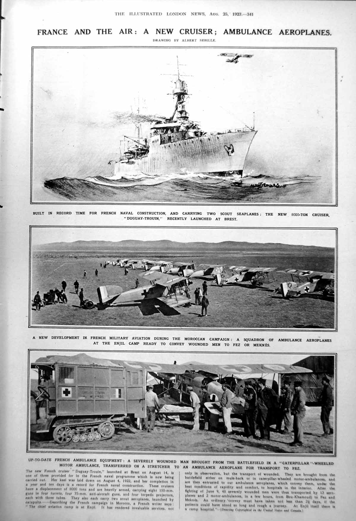 Old France Air Ambulance Aeroplanes Harrogate Symphony Players 1923 20th