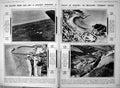 Old Print Damaged Seaside Air Imitation Norman Castle Haunt Dickens 1923 20th
