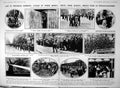 Old Print Damaged Life In Troubled Germany Food Queues Stacks Money 1923 20th