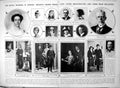 Old Print Damaged Lady Louise Mountbatten Wedding Royal Christening 1923 20th