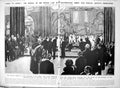 Original Old Vintage Print Damaged Burial Mr Bonar Law Westminster Abbey 1923
