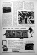 Antique Old Print Radio Broadccasting Audience Ethophone V Receiving Set 1923