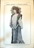 Old Madame Bernhardt Francesca Da Rimini Revue Tivoli Little Tich 190 Victorian