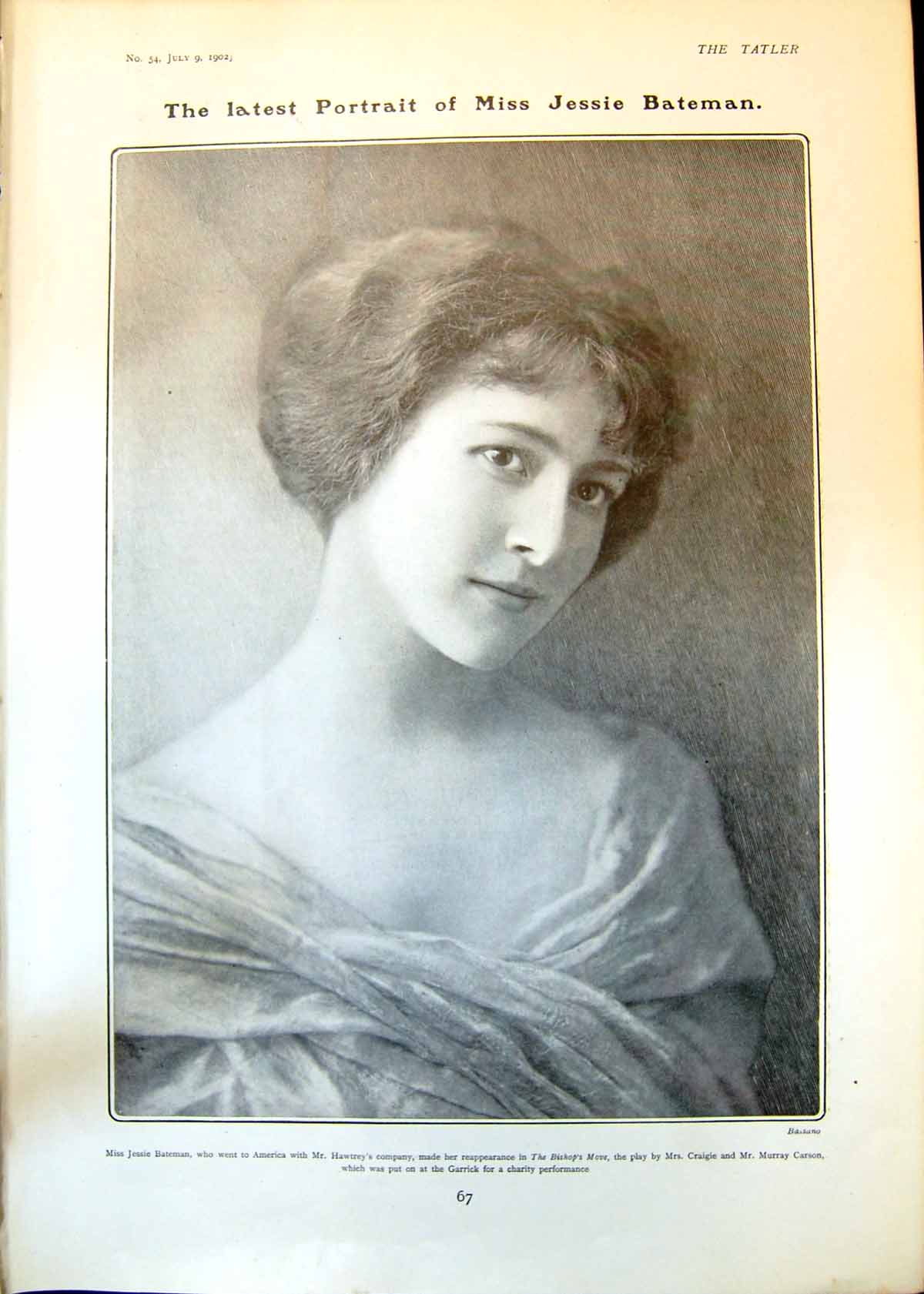 Old Print Jessie Bateman Gertrude Peppercorn Hamilton Earle Herr Fesy 19 20th