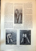 Old G Macgregor Middlesex Captain Wicketkeepers E Carter J Kelly 1902 20th