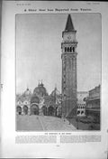 Old Print Loss Campanile Di San Marco Eclipse Stakes Duke Devonshire 1902 20th