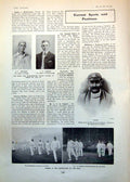 Old Surrey V Australians Oval Ranji Score 234 Rugby Marlborough 1902