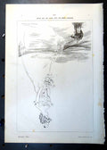Antique Print Ordered Home Last Night Veldt P Stanlaws Molesey Regatta 1902