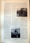 Antique Print Lord Roberts Inspecting Canadians Bisley Chairing Winner 1902