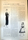 Old Jardin De Paris London M Duchatel Cercle Room Dieppe Casino 1902 20th