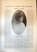 Old New Lady Cheylesmore Marchioness Headfort Sir Henry De Bathe 1902 20th