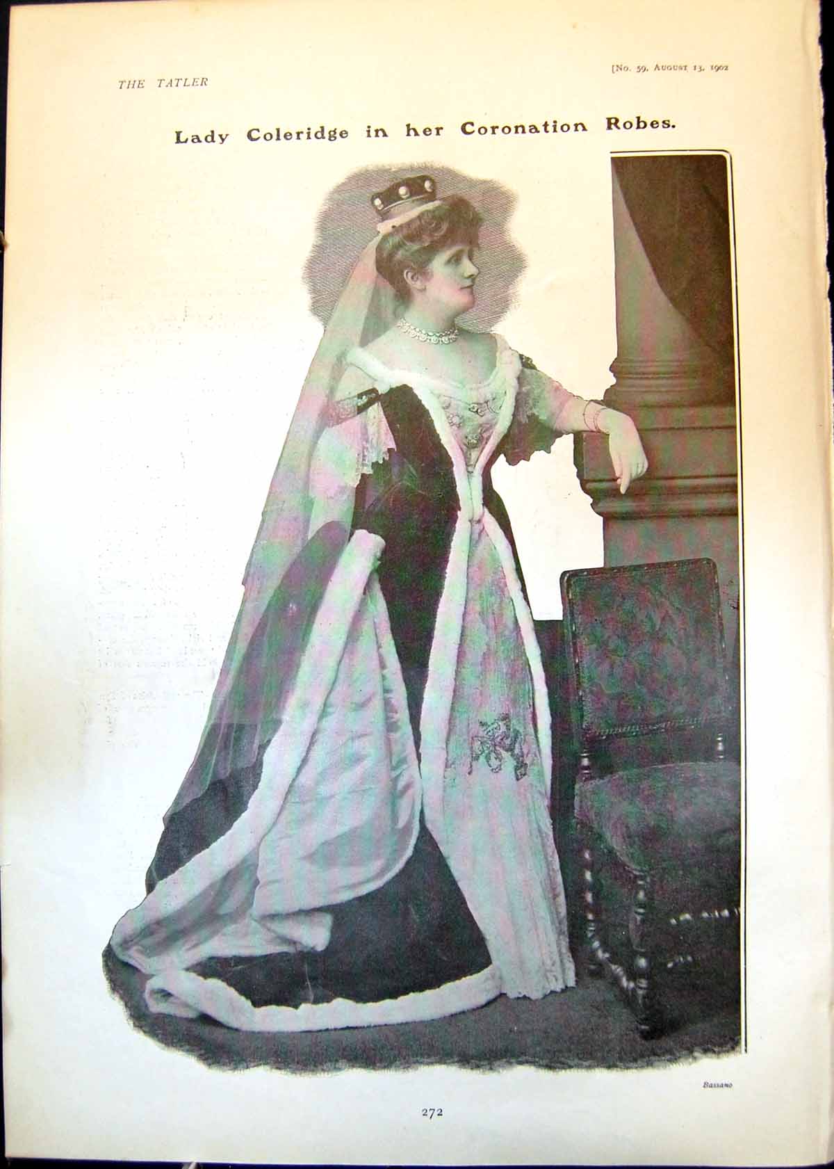 Old Lady Coleridge Coronation Maynard Greville Louise Trowbridge 1902 20th