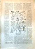 Old Rip Score Card Cricket England Australia Sulphur Wells Harrogate