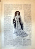 Old Suggestion Dinner Dress J C Montgomerie Mid Surrey Golf Club 1902 20th