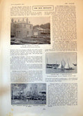 Old New Newgate Brixton Yachting Week Francois Villon Katherine 1902 20th