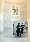 Old Antique Print Signing Log On Board Andromeda Gordon Wont Take It 1902 20th