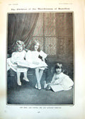 Antique Print Children Marchioness Hamilton Mary Cynthia Lady Dunleath 1902