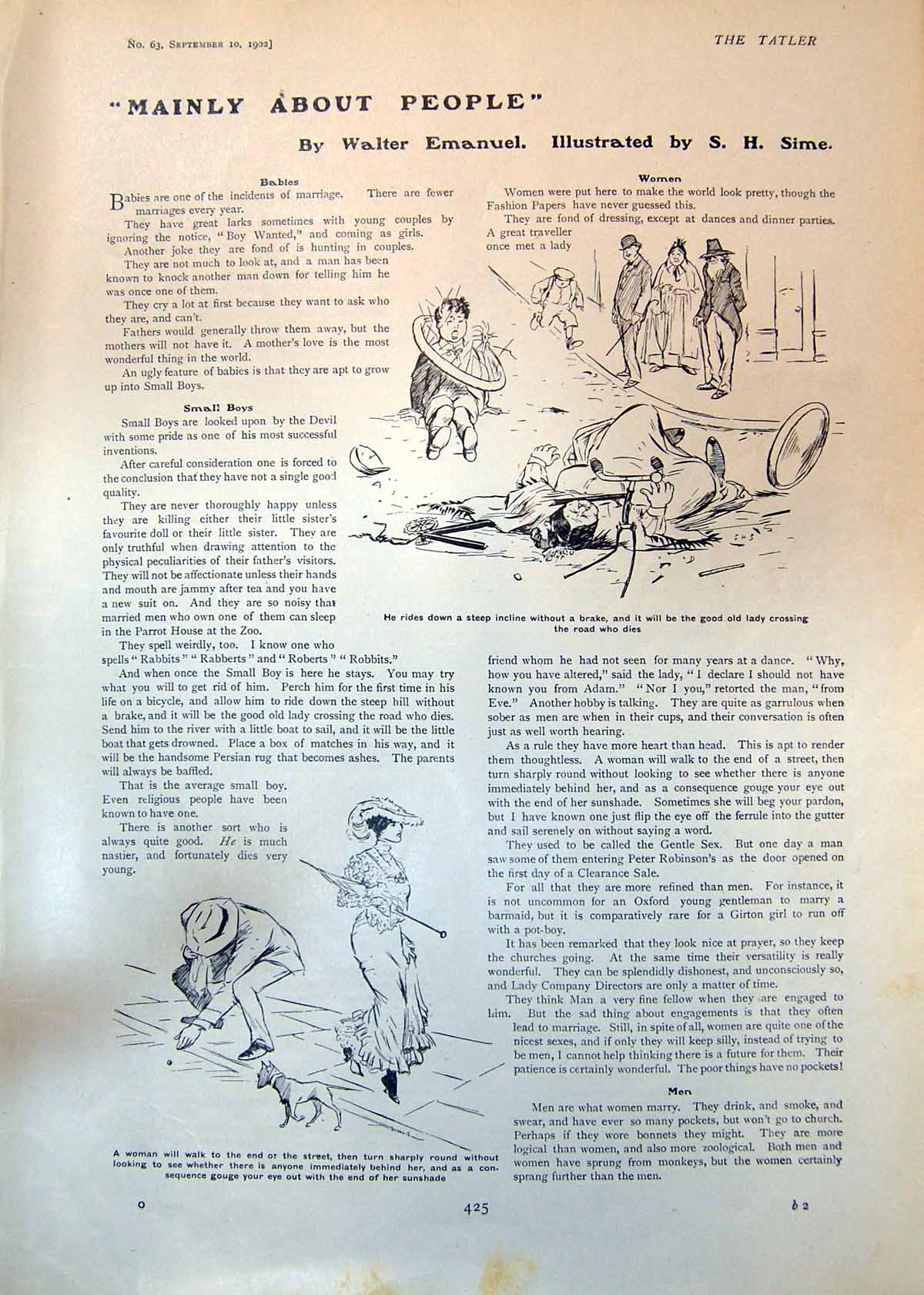 Old Print Mainly About People Rider Bike Railway Ticket 61 Years Ago 1902