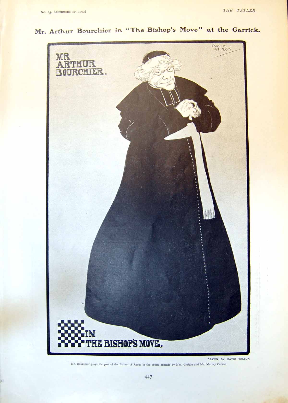 Old Arthur Bourchier Bishops Move La Maja Goya El Infante Cardenas 19 20th
