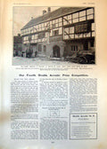 Old Print est Hostelry England Norton St Philip Cricket H Martyn R Abel1