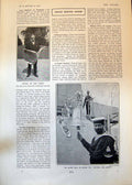 Antique Print Silver Bell On Board Victoria Albert Gen Sir John French 1902