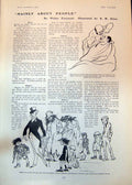 Old Sketches Barber Civil Him Beggars Wives Children Expect Support