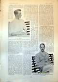 Old H Cazalet Winner Tennis Eastbourne H Mahony Irish Tennis Player