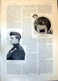 Antique Old Print Lady Alexandra Agar Duke Manchester Lady Elliot India 1902