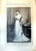 Old Antique Print Winifred Arthur-Jones Robert Taber Muriel Kennedy 1902 20th