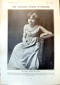 Old Dorothy Menpes Author Aged 16 Bottle Chartreuse London Night1902