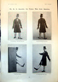 Old Print R Knowles America Sporting Simpson Ida Morris William Wyes 1902 20th