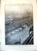 Antique Print King Edward London Marlborough House London Bridge Mayor 1902