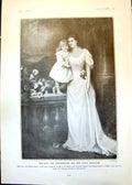 Old Baroness Von Eckhardstein Daughter Lady Muriel Fox-Strangways1902 20th