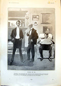 Antique Print Pulling His Leg First Member Cohenstein Shooting Beaters 1902