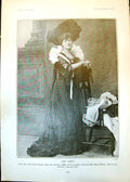 Antique Print Lady Gooch Nina Abercromby Lady Macgregor Governor Lagos 1902