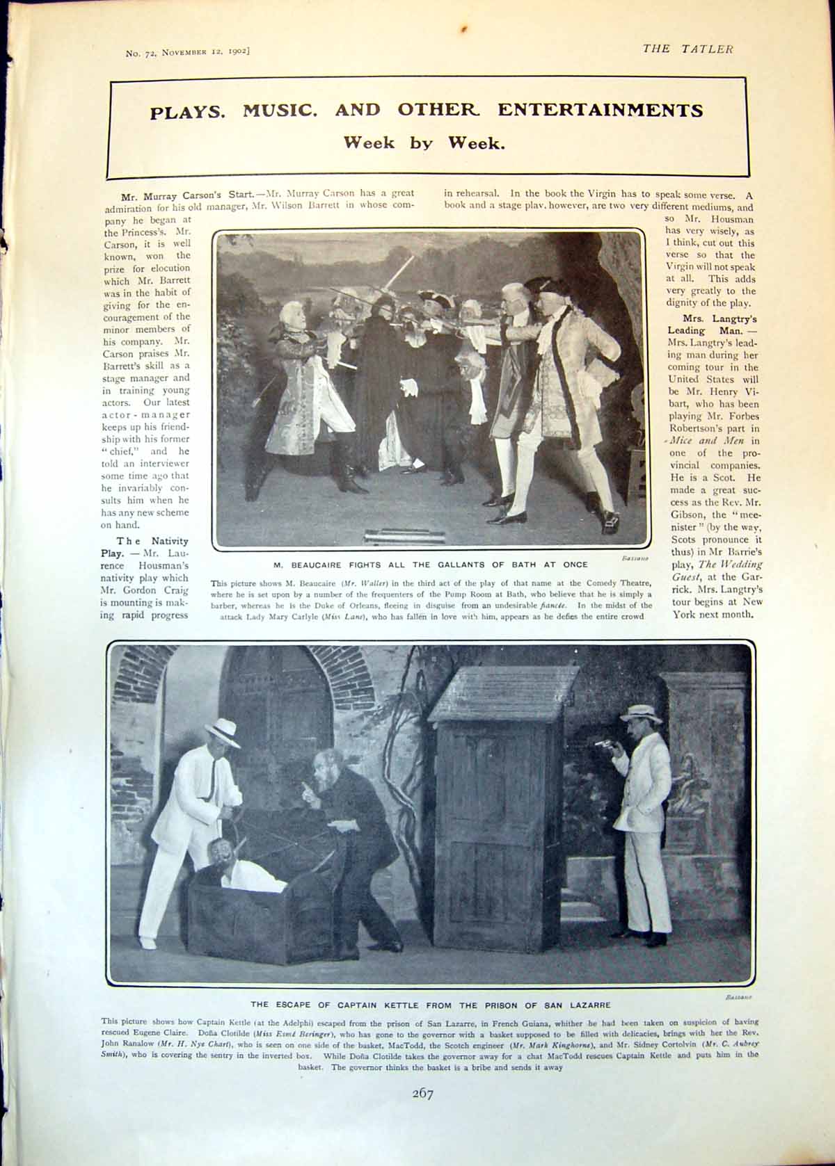 Old Escape Captain Kettle Spanish Devotee Mactodd Sydney Brough 1902 20th